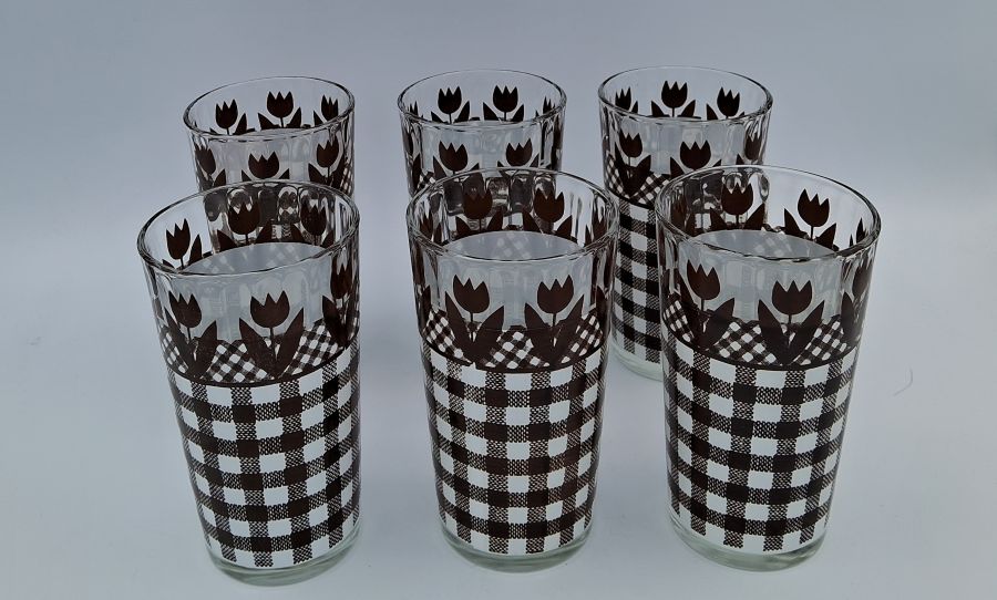 Vintage Retro Iced Tea Tumblers - Image 2