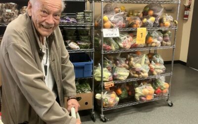 Patrick- Our 83 year old volunteer!