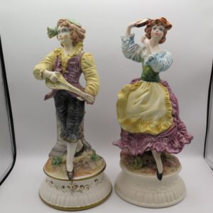 pair of Italian figurines