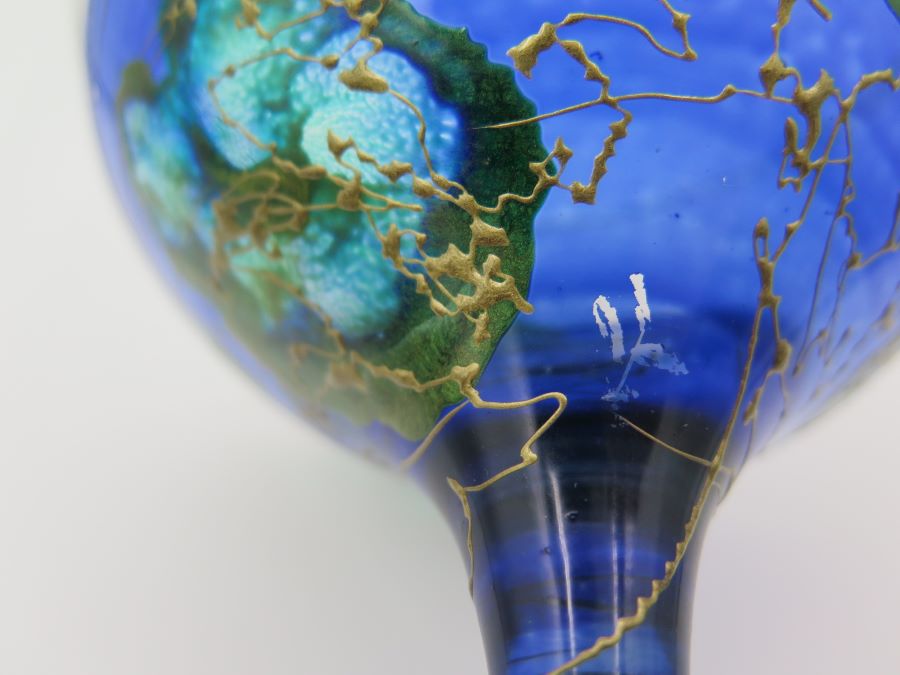 Hand Painted Wine Glass - Image 7